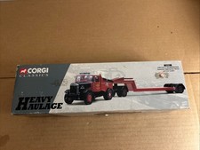 Corgi 16901 Scammell Highwayman Ballast & Low Loader HALLET SIBERMANN 1/50