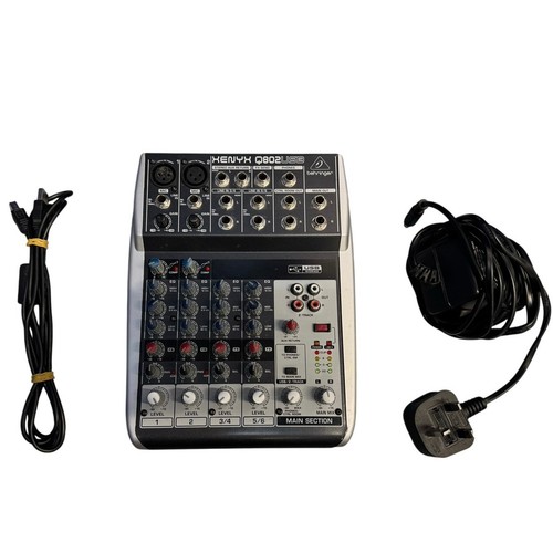 Behringer q802 usb audio - behringer,