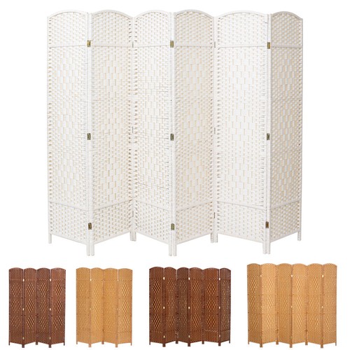 Woven wood privacy - privacy, room