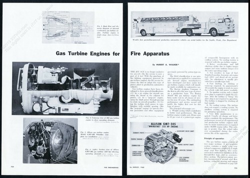 1960 gas turbine fire engine