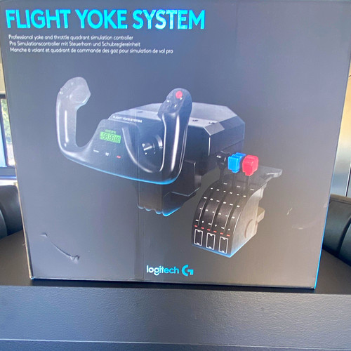 Logitech flight yoke system - flight,