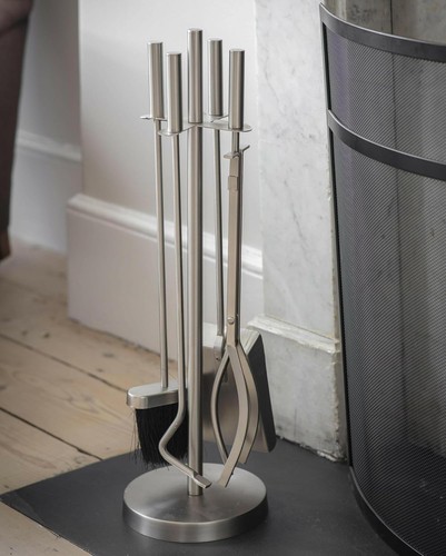 Fireside companion set silver - fireside,