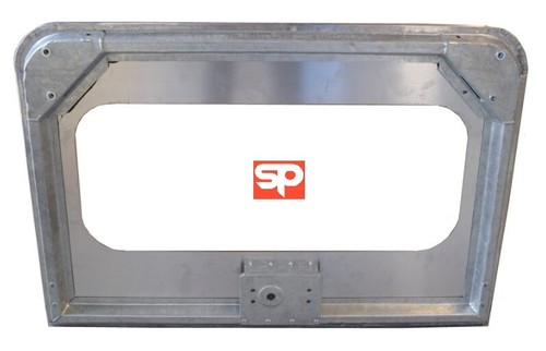 Galvanised lift cat flap - lift, up