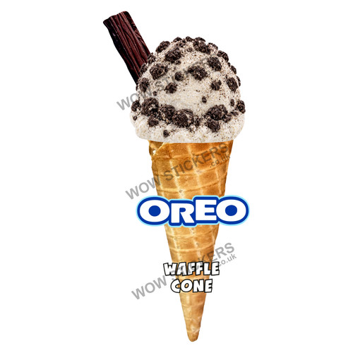 Ice cream van sticker - ice,