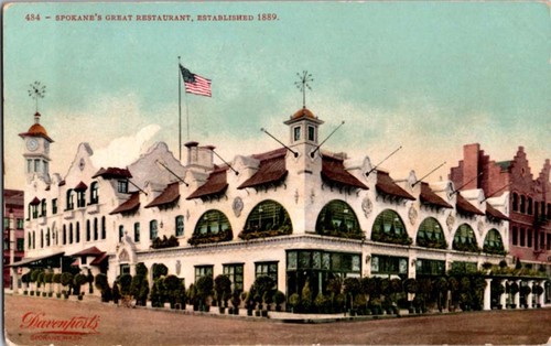 Spokane postcard - spokane, wa