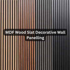 Acoustic MDF Slat Wood