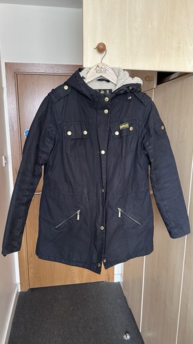 Barbour ladies wax jacket - jacket, size