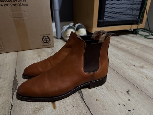 Crockett and jones boots - and,