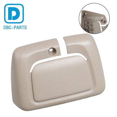 Beige rear row - rear, seat
