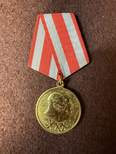 Vintage soviet russian medal - vintage,