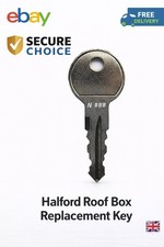 Halfords Exodus Roof Box Key -