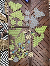 Heroscape terrain tiles job