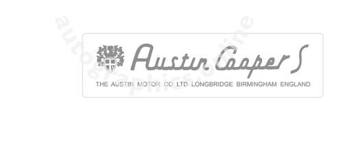 Mini austin cooper rear - austin,