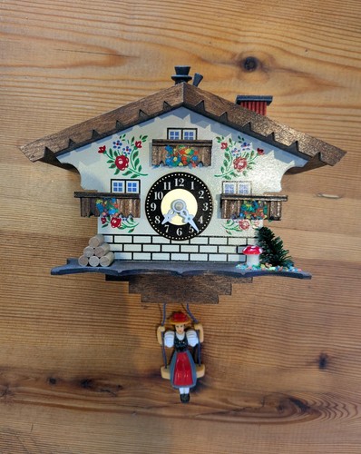 Black forest clock - forest, swiss