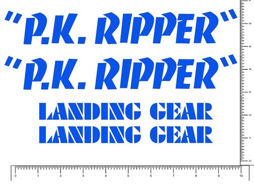 Ripper die cut sticker - 10",