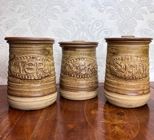 Vintage studio pottery - vintage, tea