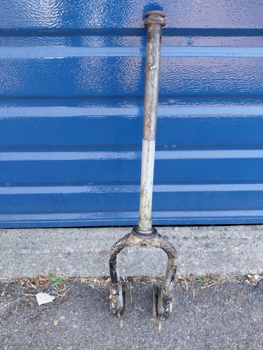 Old italian lambretta scooter - old,