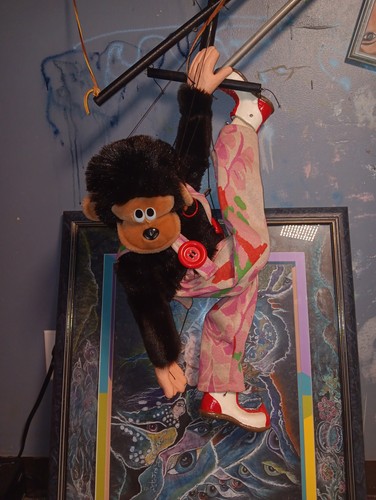 Vintage trick marionette - trick,