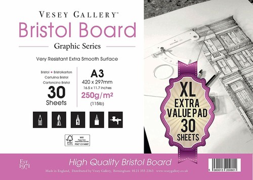 Bristol board drawing pad - board,