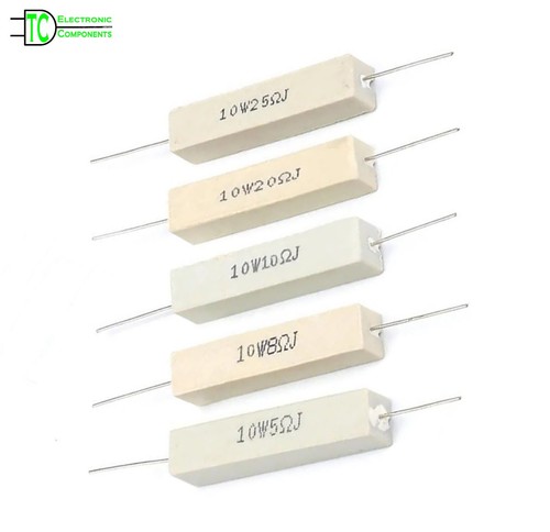 Watt wire wound cement - 10,