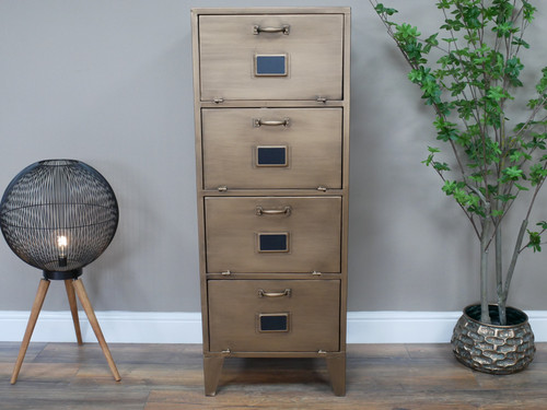 Tall industrial bronzed - industrial,