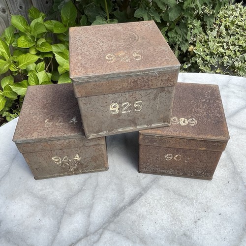 Vintage tea auction sample - tea,