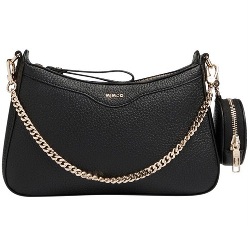 Mimco jett black - black, leather