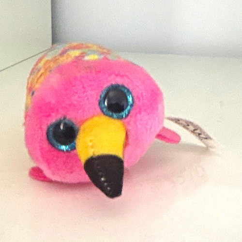 Beanie boo pink bird plush - pink,