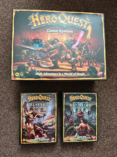 Heroquest game system - system, 2