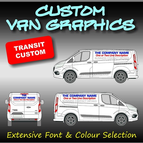 Van graphics sign - graphics,