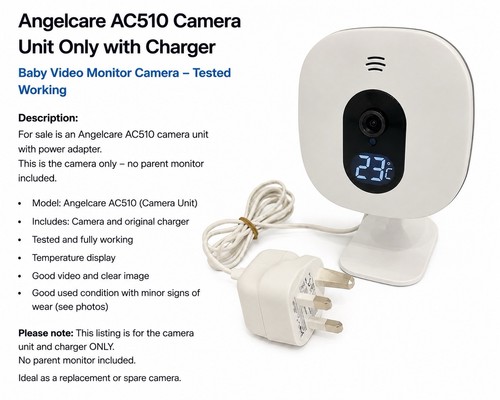 Angelcare ac510 baby monitor - ac510,
