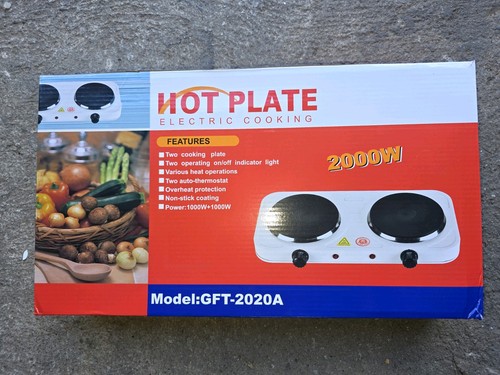 Electric double hot plate - electric,