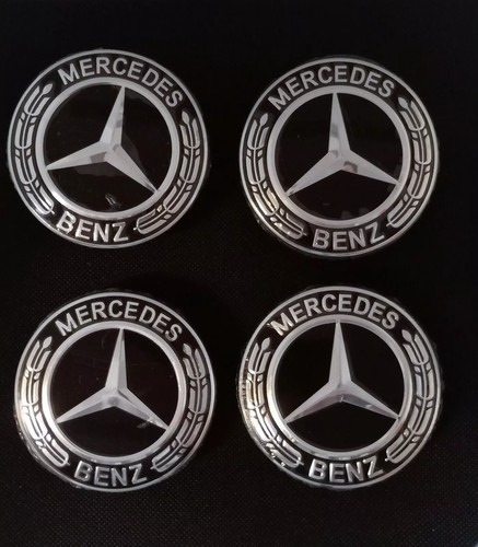 Mercedes black alloy wheel - 4,