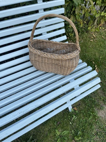 Vintage wicker basket - vintage,