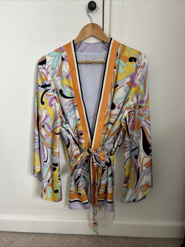 Zara vibrant print kimono - zara,