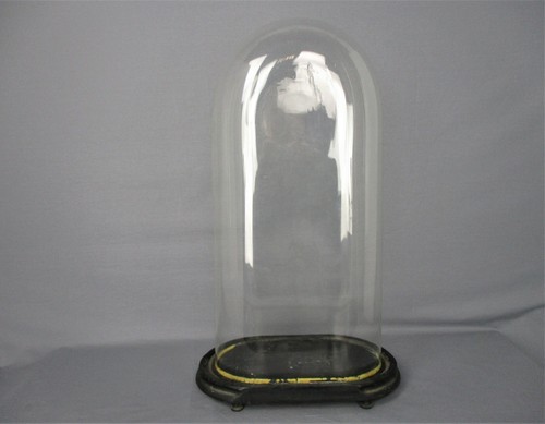Xxl antique oval hand blown - antique,