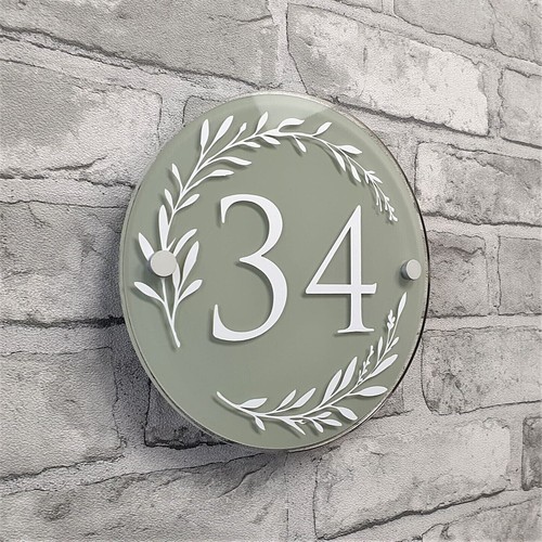 French green house number - french,