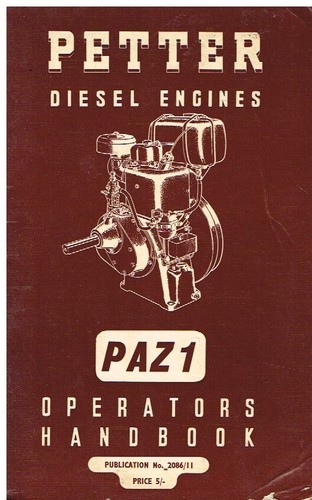Petter paz1 diesel engine - petter,
