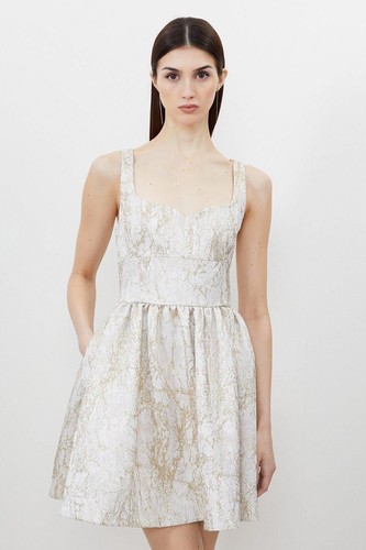 Karen millen skater - skater, dress