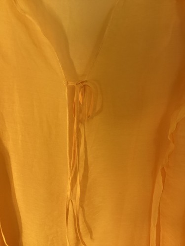 Yellow kaftan size large - yellow,