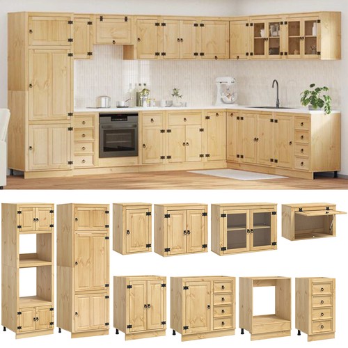 Solid pine wood kitchen - kitchen, units