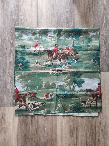 Vintage equestrian fox - vintage,