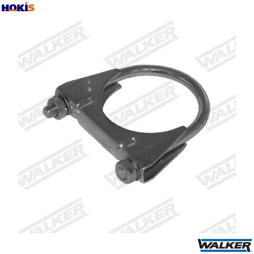 Clamping piece exhaust - piece, system