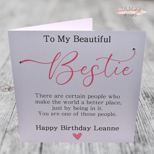 Personalised bestie - personalised, my