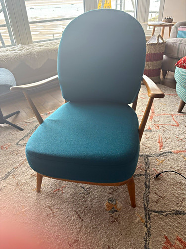 Ercol wooden armchairs - wooden,