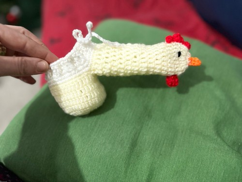 Novelty chicken willy - willy, warmer