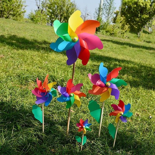 Plastic windmills 12 32cm - 1, 12-32cm