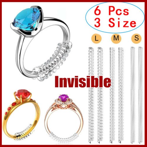 6pcs ring size reducer - 3/6pcs,