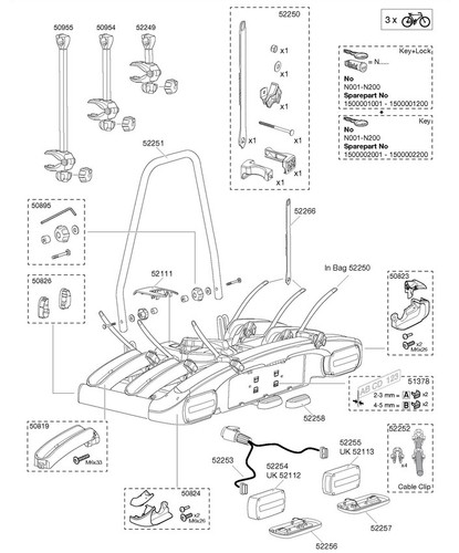 Thule 928 929 euroclassic - thule, g6