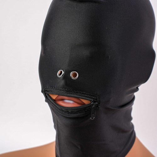 Zipper muzzle open mouth - open,